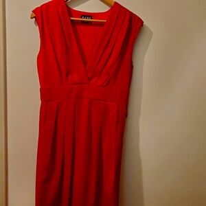 BCBG Red Sleeveless Dress, size 8